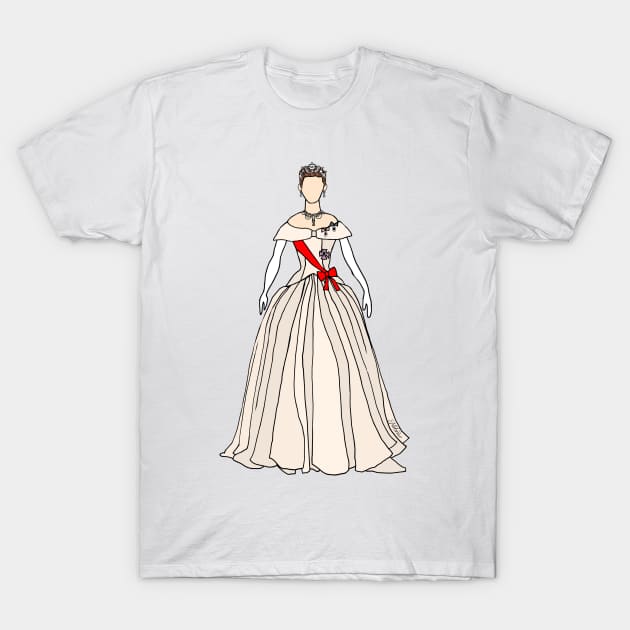 Roman Holiday Princess Outfit T-Shirt by notsniwart
